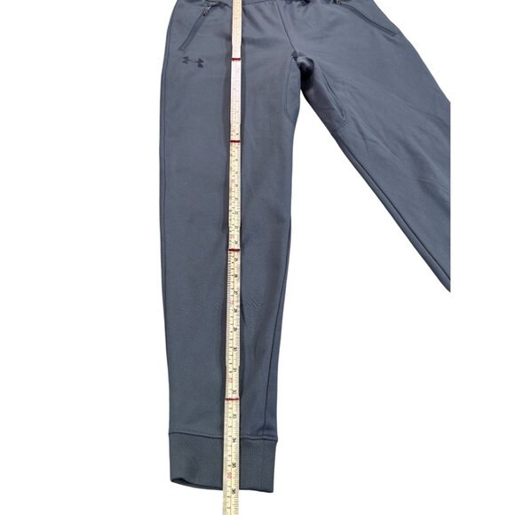 Under Armour Youth Loose Fit Joggers YLG Gray Polyester - Picture 6 of 12